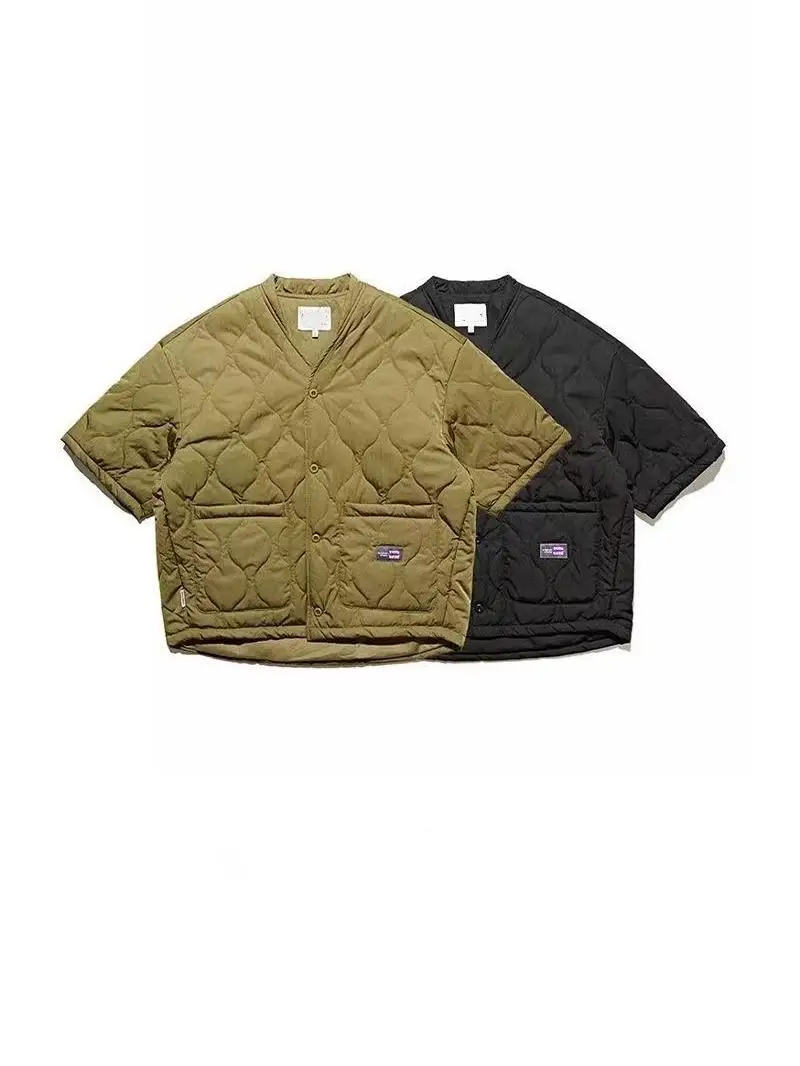 

Теплая хлопковая мужская куртка Jaet с винтажным ромбовидным узором f Sve V-Ne, осенне-зимняя модная рабочая одежда, термоверхняя одежда