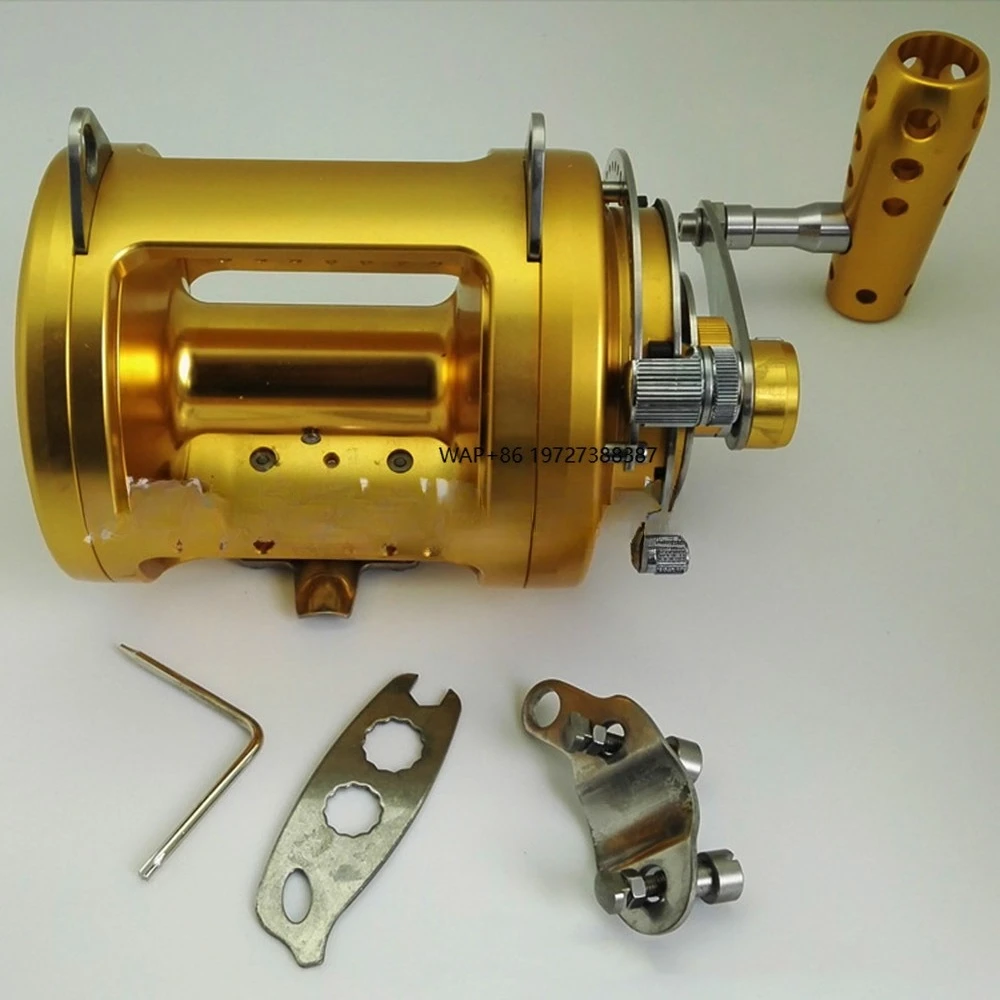 

DORISEA All Metal CNC Deep Sea Tuna Trolling Fishing Reel 15W 18W 20W 30W 50W 80W 130W Drum Wheel