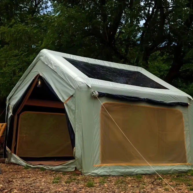 

UV Protection Inflatable Tent - Portable Pop up Tent for Outdoor Camping, Hiking, Picnic