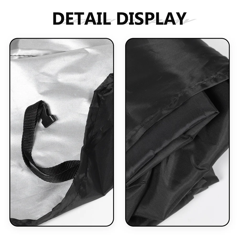 Lawn Mower Trailer Protector Waterproof Sun Proof Outdoor Anti-Uv Dust Wind Rain Shield For Grass Machine Mower Accessory