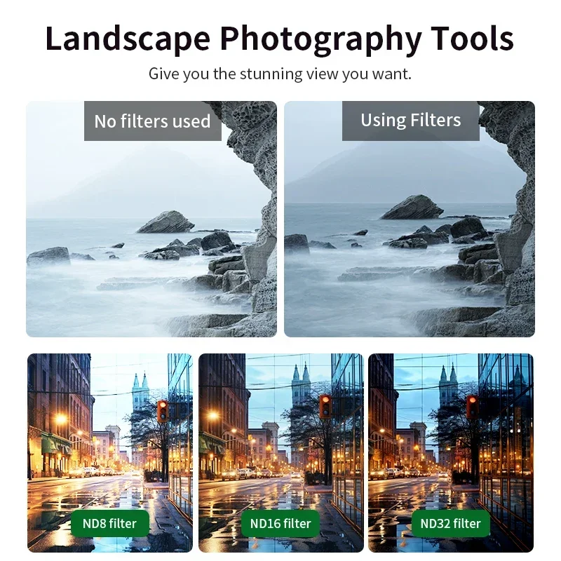 ND Set Filter 4 in 1 Für Insta360 GO3S Zubehör Kamera Objektiv CPL ND8/16/32/64 Filter Kit Objektiv Schutz MCUV