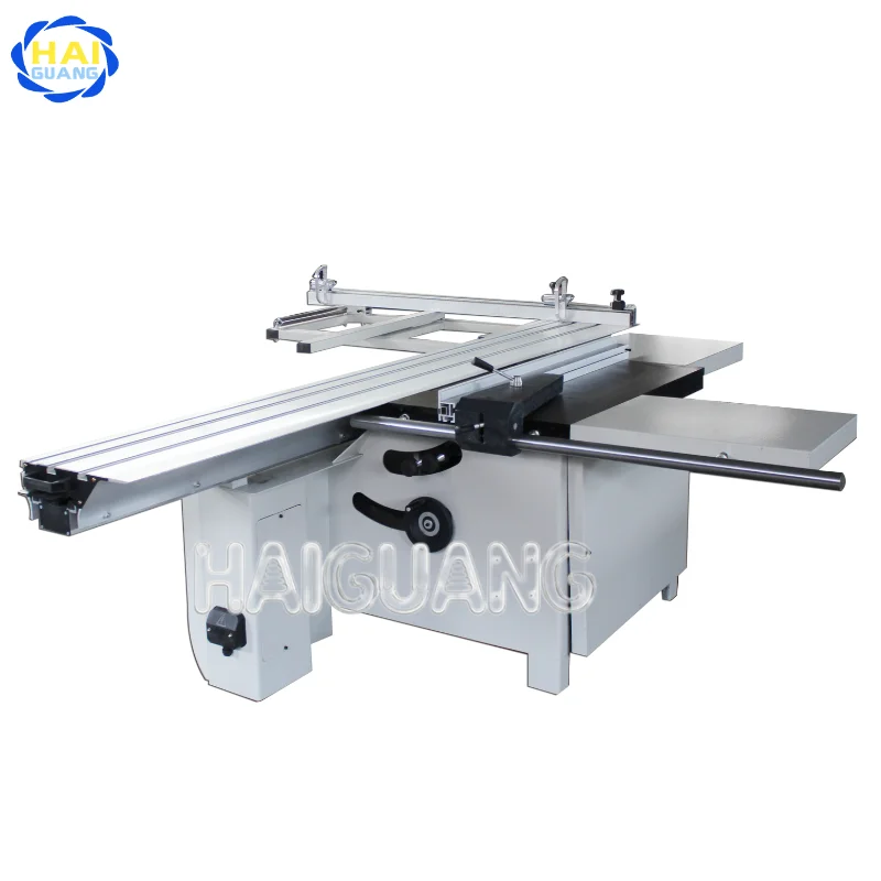 High-end Precision Panel Saw Sliding Table Saw with 2 Circular Saw Professional Woodworking Machinery Carpentry Machine Tools