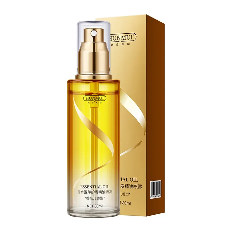 قطعة واحدة من رذاذ الزيوت العطرية للعناية بالشعر مع التحكم في الزيت لتحسين زيت الشعر المجعد والحكة والرطوبة