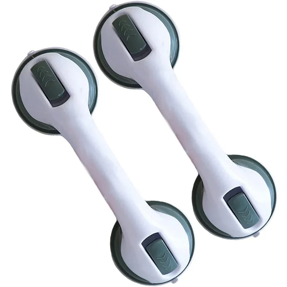 Shower Handle Grab Bars Ultra Grip Dual Locking Safety Suction Cups Helping Handle Anti Slip Support for Toilet Bathroom