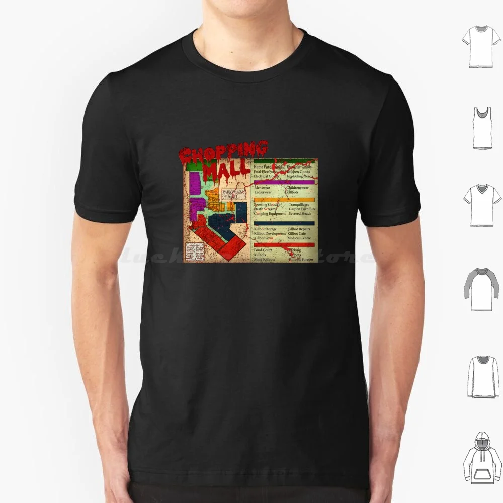 Chopping Mall V2 Horror Movie T Shirt Cotton Men Women DIY Print Chopping Mall Slasher Horror 80s Cult Movie Movies Vhs