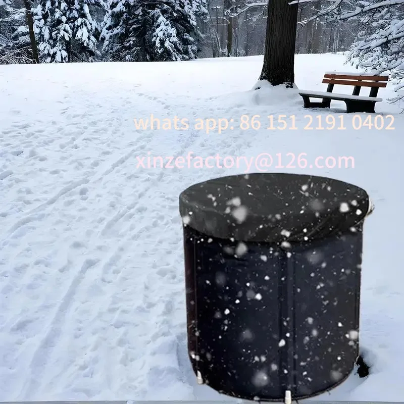 

Customizable Ice Bath Cover Thermal Cold Bath Tub Lid Cover Foldable Ice Tub Lid Protect From Dust and Debris