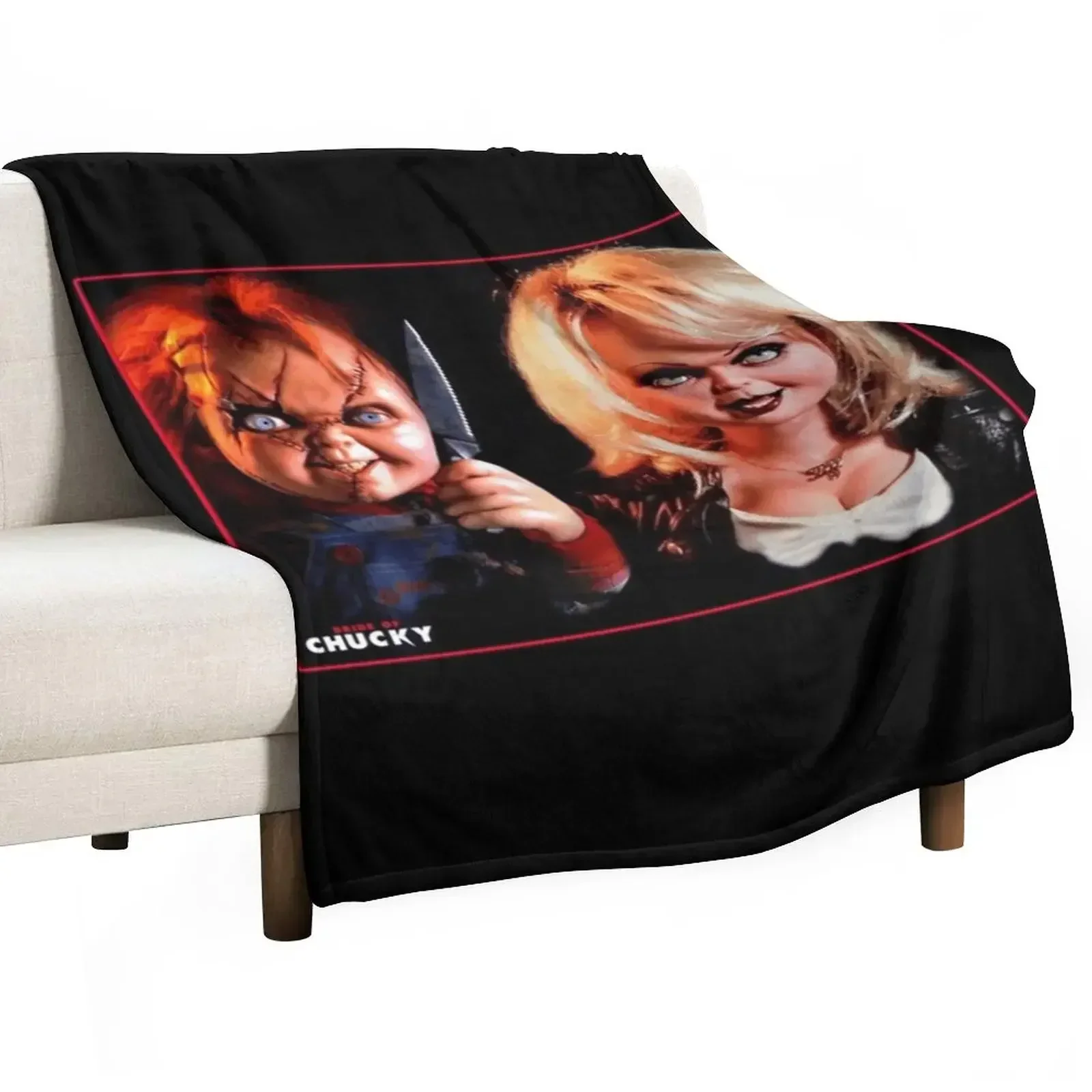 Bride Of Chucky 2 Classic Throw Blanket Giant Sofa Bed covers Luxury Brand Blankets