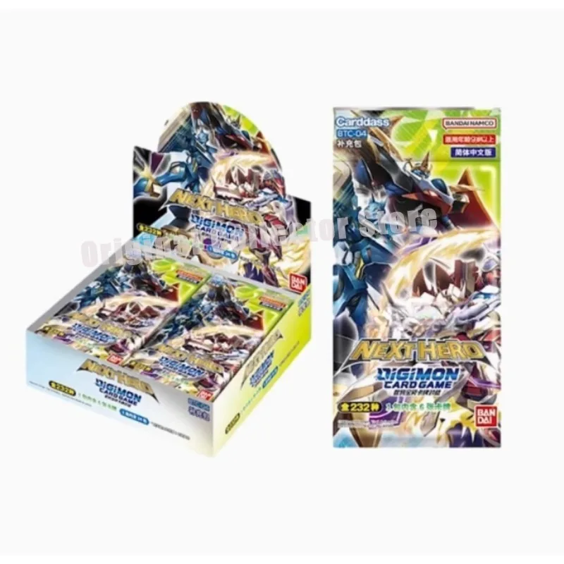 Cartões originais Bandai Digimon DTCG Jogo de negociação Monstro Digital Chinês Todas as séries BTC01-BTC13 Reabastecer Bolsa EXC01-EX09 Coletar