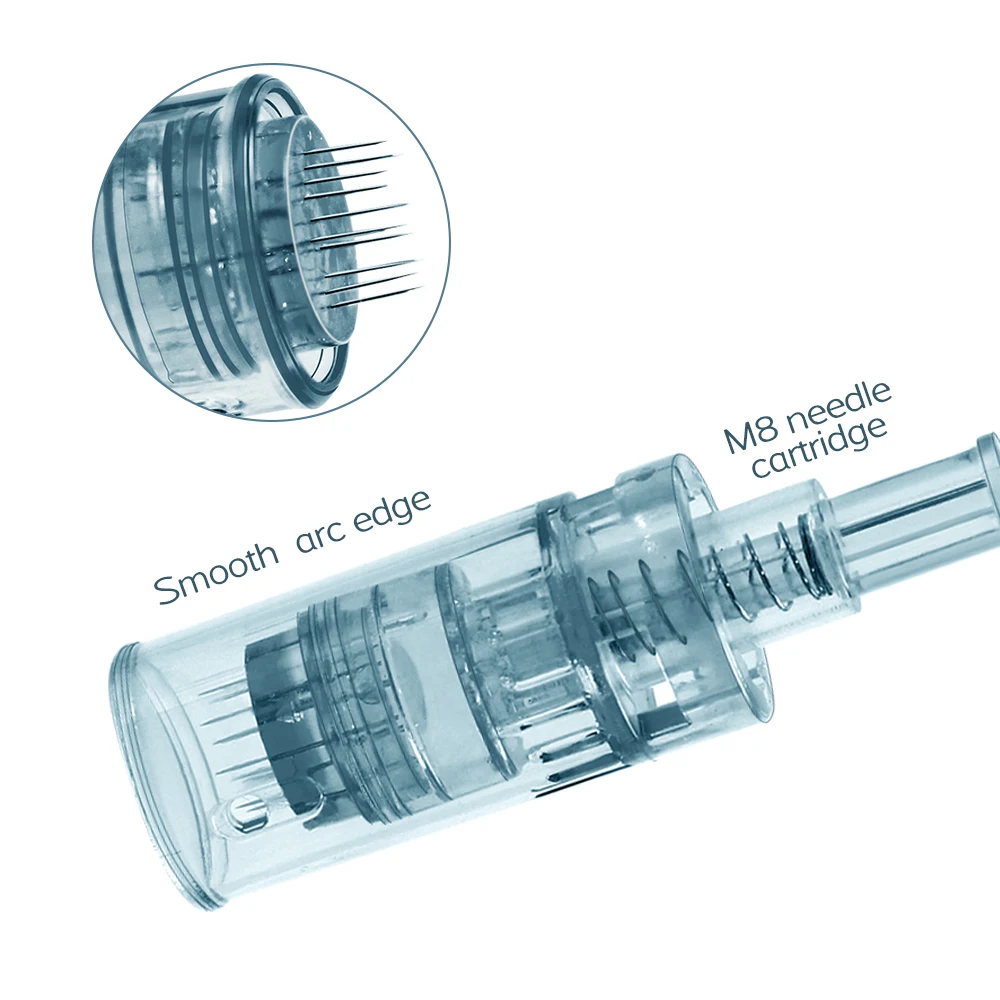 50/20/10 adet süngü kartuş Microneedling İğneler yedek Dr.imp kalem Ultima M8 11Pin/24Pin/36Pin/5D Nano mikro iğneler