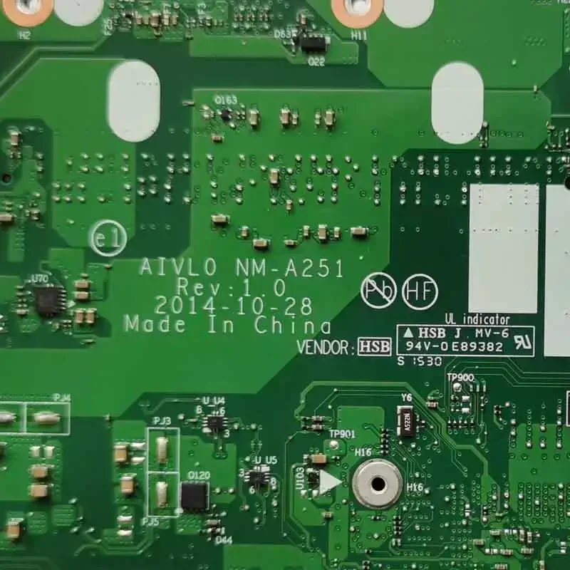 NM-A251 Motherboard For LENOVO Thinkpad T450 Laptop Mainboard.With I3 I5 I7 5th Gen CPU.100% Test Work