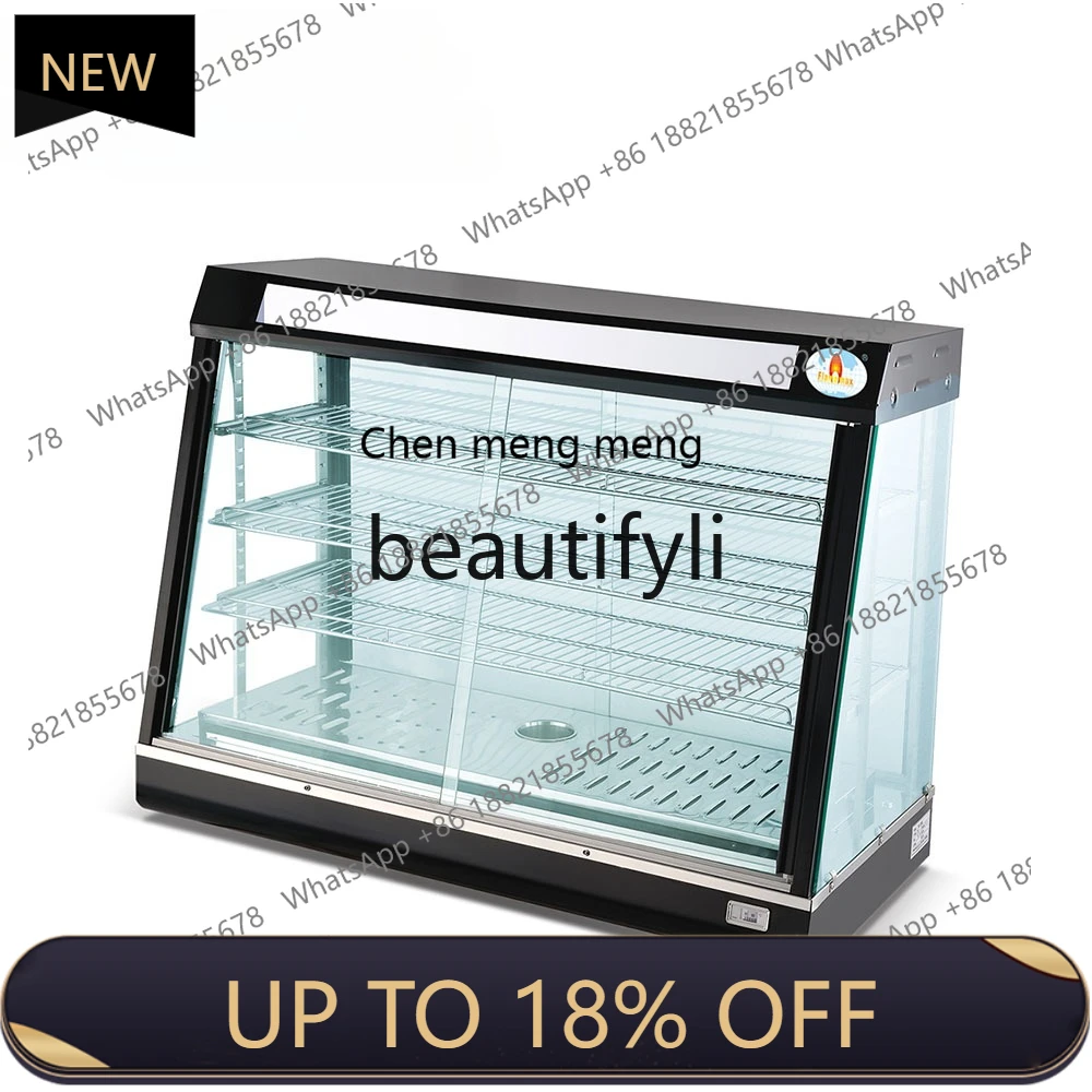 

Z189 Hotel buffet thermal insulation display cabinet food dessert display cabinet with light box catering equipment