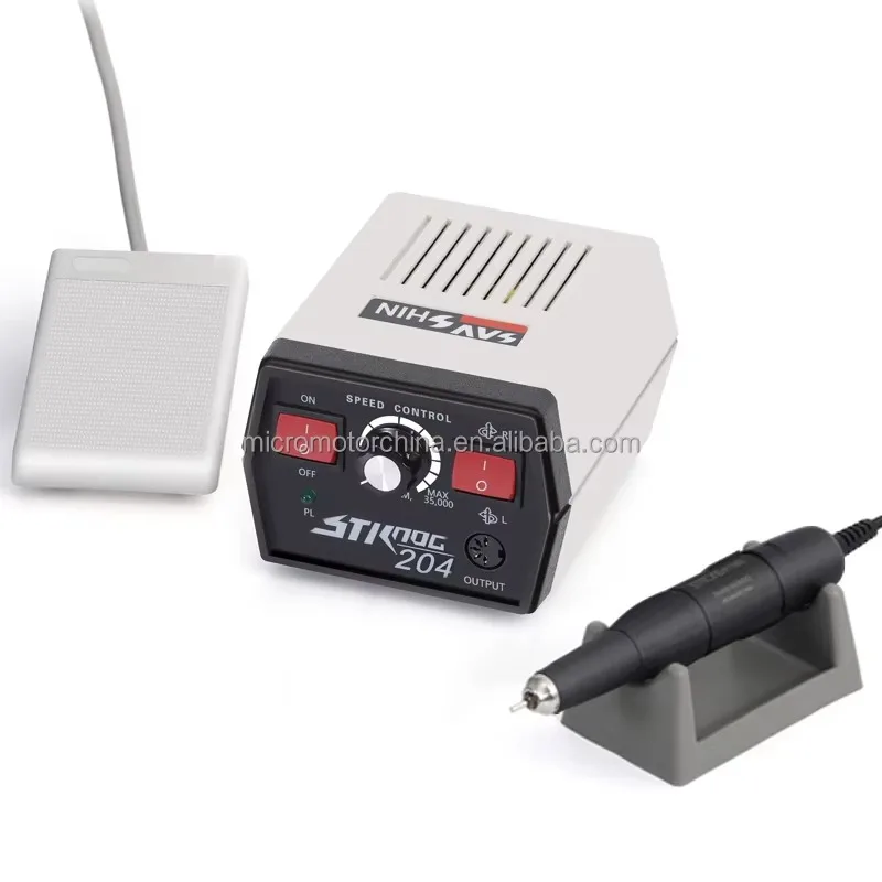 

35000rpm STRONG 204 102 Micromotor Mini Table Polish Making Machine Portable Electric Drill Machine