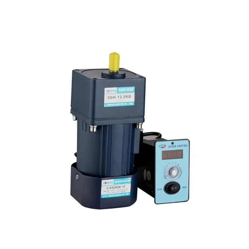 Customizable 5IK60RGN-CF+5GN80K, 60W Micro Gear Motor with Speed Controller, Gear Motor, Gear Reducer,5IK Motor for Warehousing