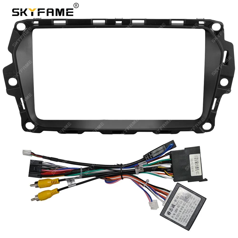 

SKYFAME автомобильная рамка, лицевой адаптер, Android-радио, аудиосистема приборной панели, комплект панели для Great Wall Haval H2