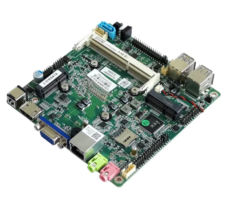 ELSKY NANO5F-UA اللوحة 5th الجيل 4k 2LAN 4COM 4USB DDR3 5300U 5350U 5500U 5550U 5557U CPU اللوحة الرئيسية #2