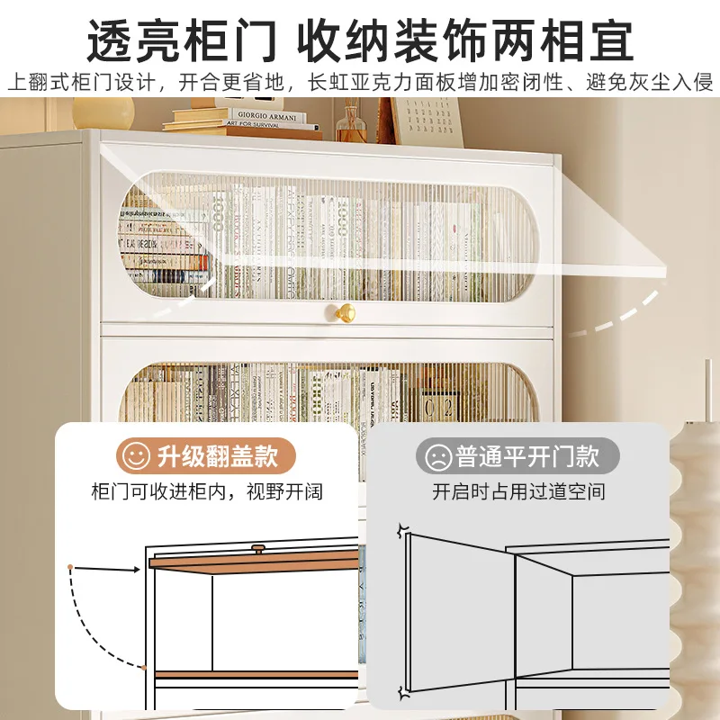 Staubschrank Spind Kinder-Vitrine für Zuhause Wandschrank