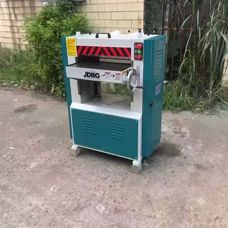 Industrial Single Side Planer Thicknesser Simple Easy to Operate Woodworking Surface Machine Straight Cutter Head