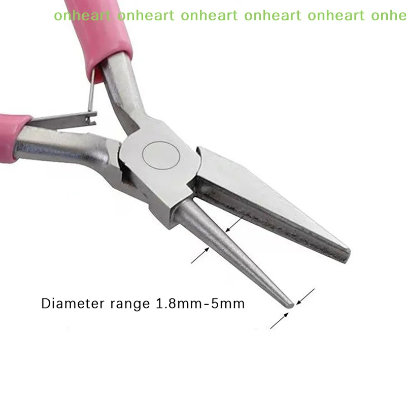 

[C]Round Concave Pliers Wire Looping Pliers Precision Jewelry Pliers Wire Looping Pliers For DIY Jewelry Making