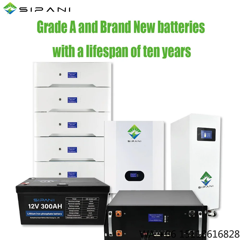 10kw Complete Set Solar Energy Power Storage System 5000W 3KW 6KW 8KW 15KW 30KW Hybrid Solar Panel Electric Power Generation Kit