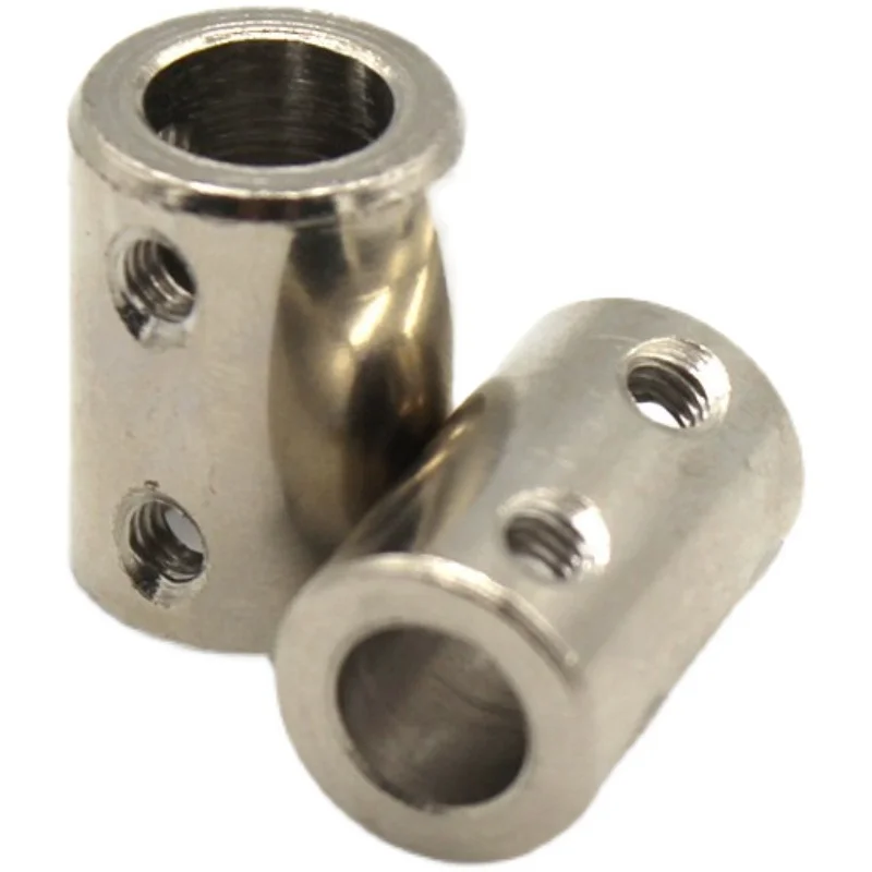 3/3.17/4/5/6/6.35/7/8/10/12mm 45# Steel Rigid Shaft Coupling Motor Jaw Shaft Coupler Connector Sleeve Transmission Connector