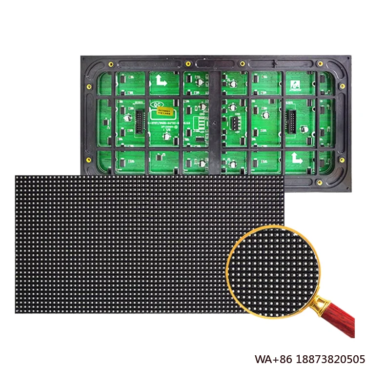 

LED Display Full Color P2.5 Panel Module 320x160mm 800CD Brightness 3840Hz Refresh Rate 2-Year Warranty