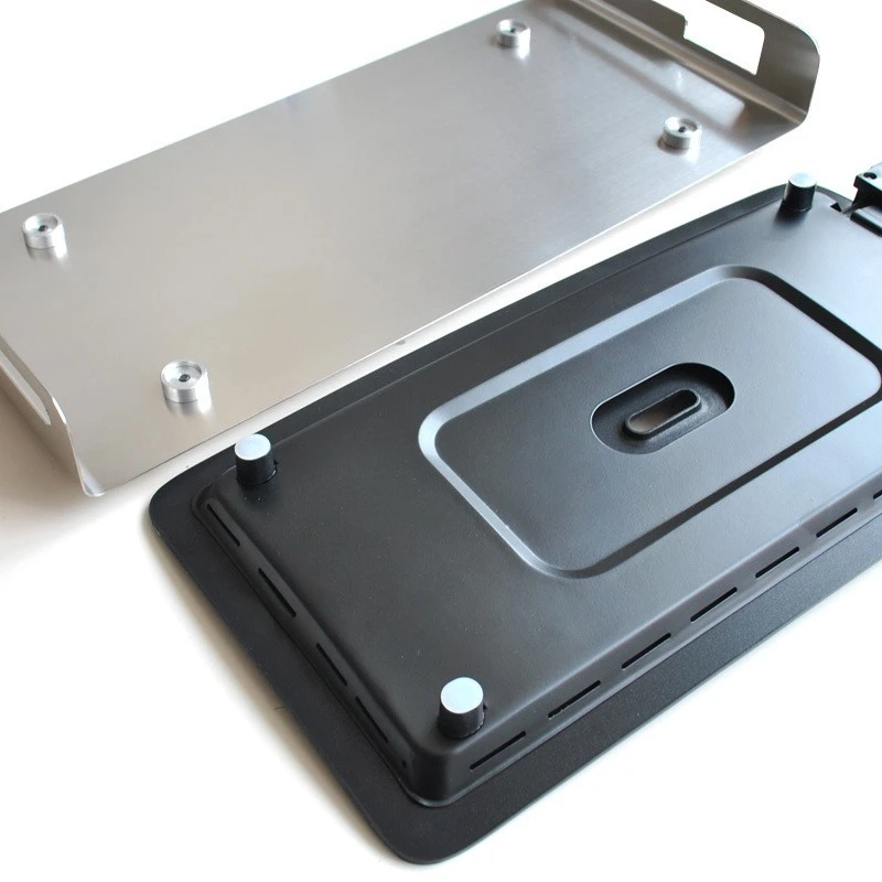 Electric baking pan, stainless steel baking pan, home barbecue, barbecue pan