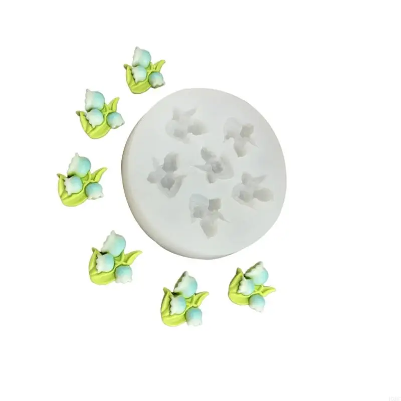 

2025 New 6 Cavities Flower Silicone Molds for Candle Soap Chocolate Baking Tool