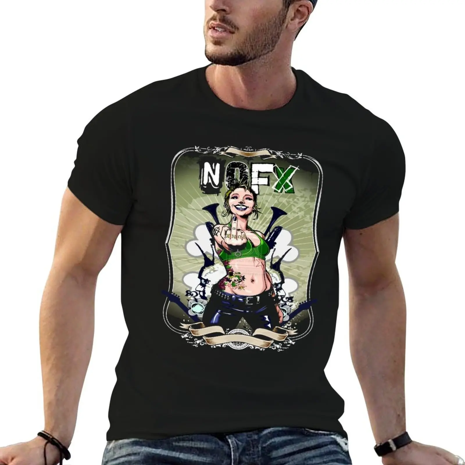 

men t nofx T-Shirt custom shirt print t shirts for PERFECT man