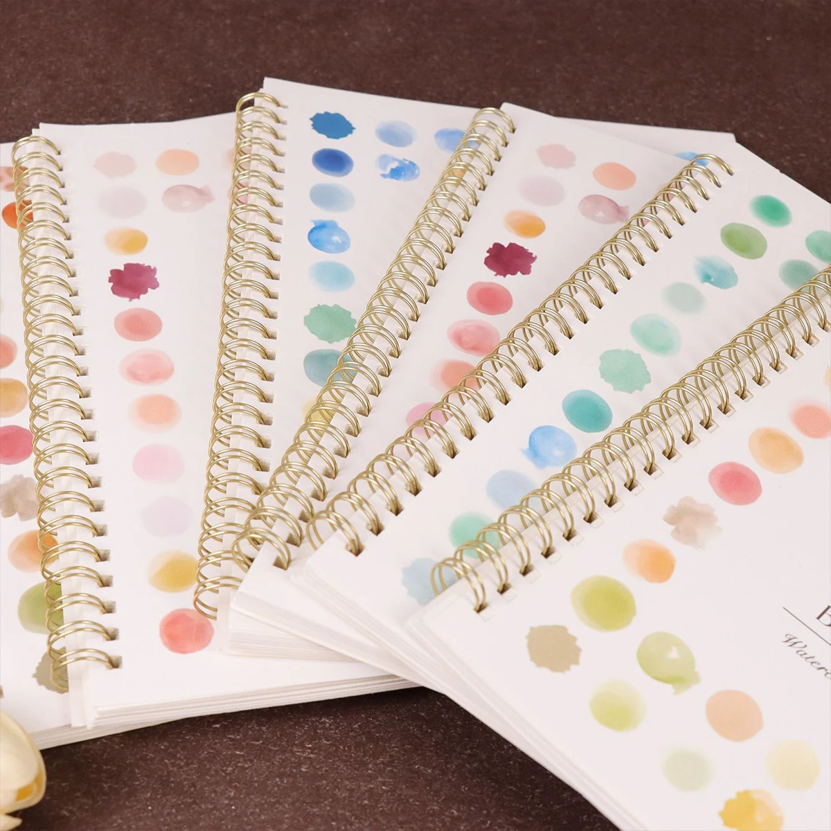 Beginner Watercolor Practice Book 4