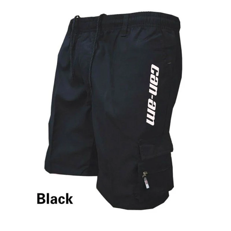 Summer Shorts Casual Beach Shorts Loose Cargo Shorts and Hiking Shorts Overalls Men's Bottoms Drawstring Trousers