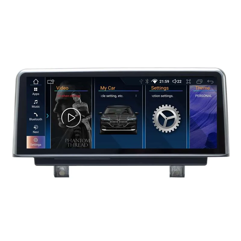 

10,25 ''CarPlay Android автомобильный мультимедийный экран для 1 серии F20 F21 Head Unit GPS Navi No DVD