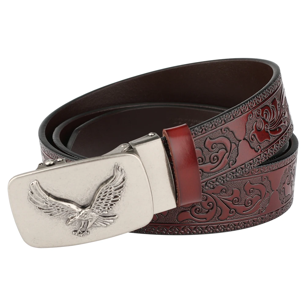 Eagle Automatic Buckle Embossing Belt Fashion Decoration