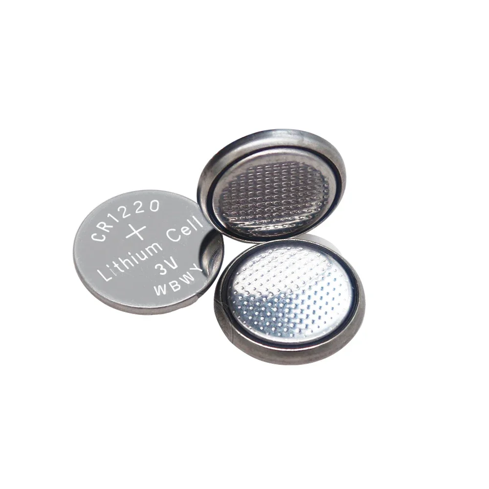 2-10pcs High-Capacity CR1220 LM1220 BR1220 KCR1220 3V Alkaline Battery For Toy Watch Car Remote Control Mouse Button Coin Cell