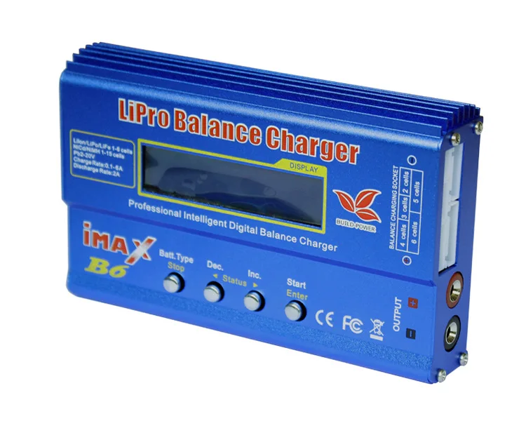 iMAX B6 80W Battery Charger Lipo NiMh Li-ion Ni-Cd Digital IMAX B6 Lipro Balance Charger Discharger