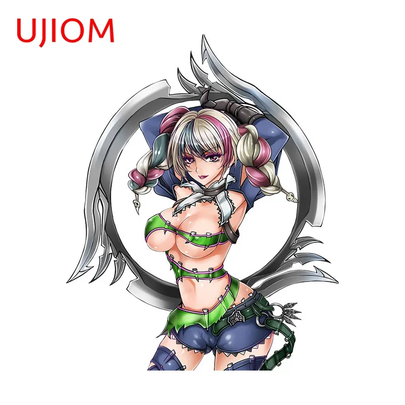 UJIOM Seductive Soul Calibur Girl Wall Stickers Creativite Art DIY Home Decal Windows Amusing Graphics Refrigerator Decor