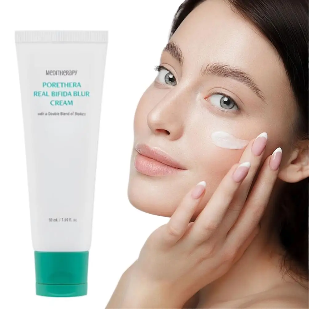 MEDITHERAPY PProbiotic Pore Invisible Cream Deep Moisturizing Brightening Cream Pre Makeup Skincare Products For Modifying Pores