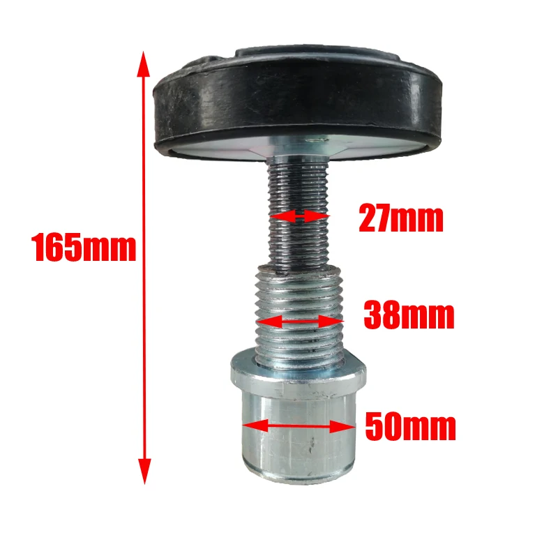 

50mm Round iron tray rubber arm pad for automobile elevator rubber arm pad for automobile elevator elevator accessories