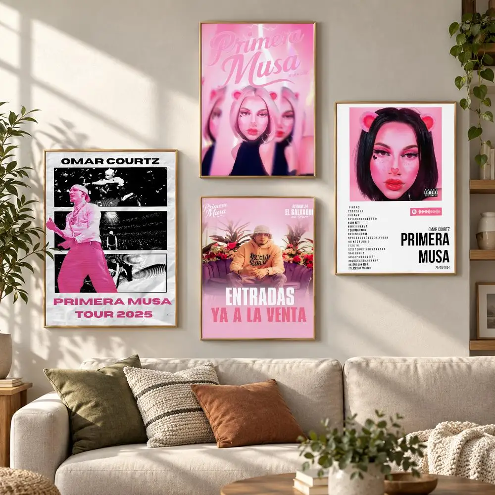 Singer O-omar Courtz Poster HD Waterproof Aesthetic Wall For Home Decor Trendy Durable Easy To Apply Art