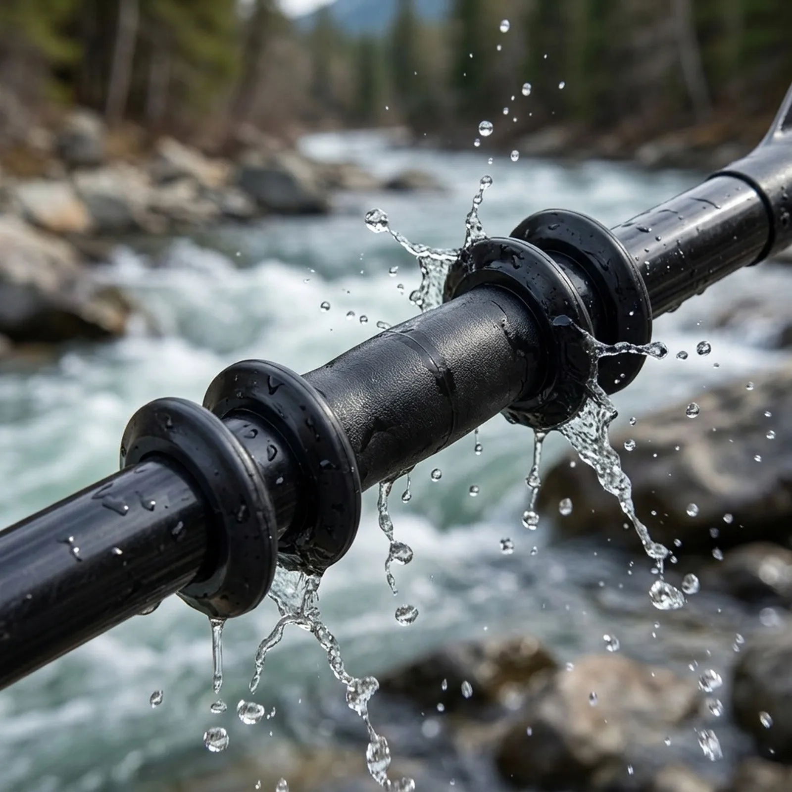 4 Pack TPR for Drip Rings for Kayak and for canoe Paddles to Assist in Keeping Shaft Area Drier During Water Excursions