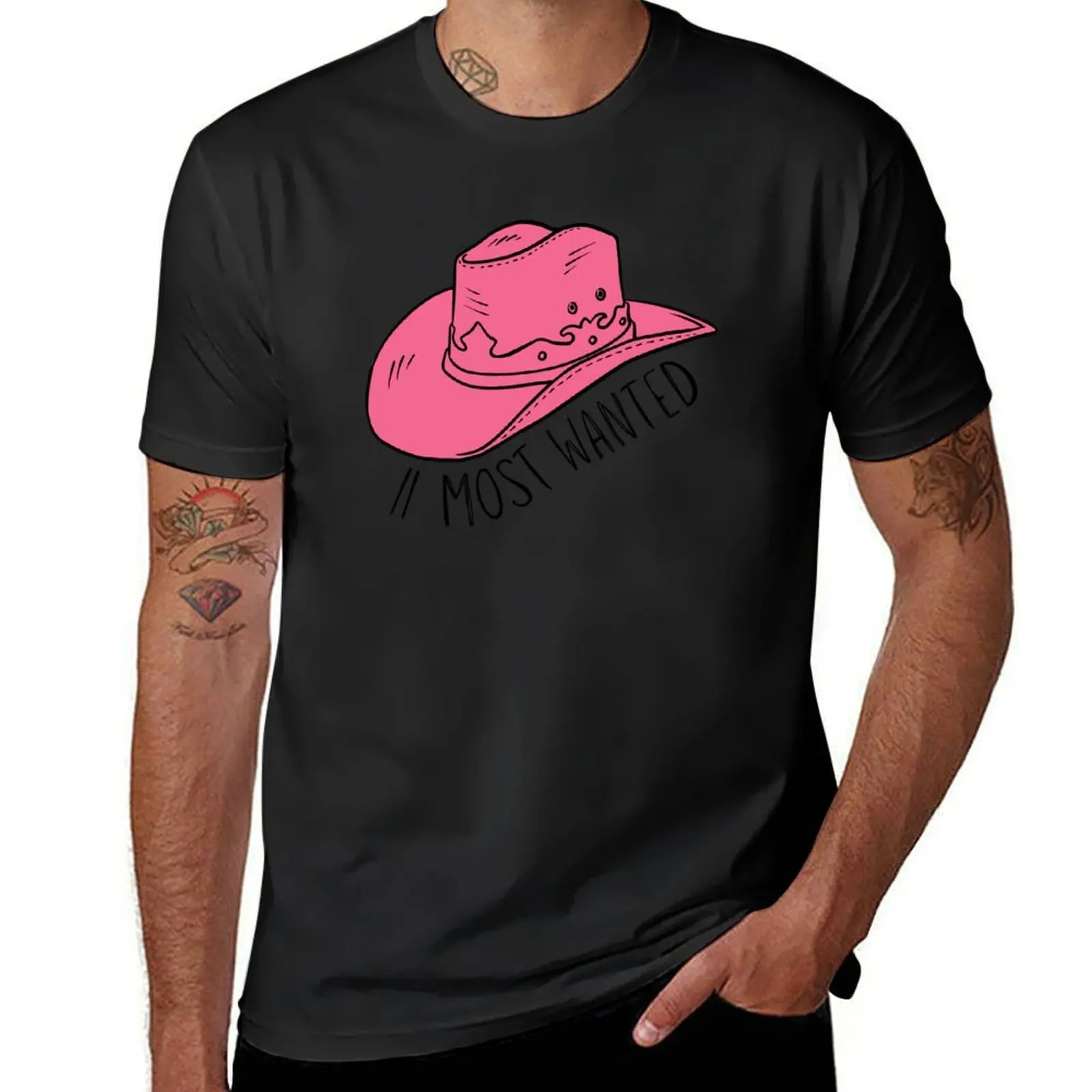 two most wanted - in pink cowboy carter aesthetic for book lovers T-Shirt boys animal print plus sizes customs Men's clothing