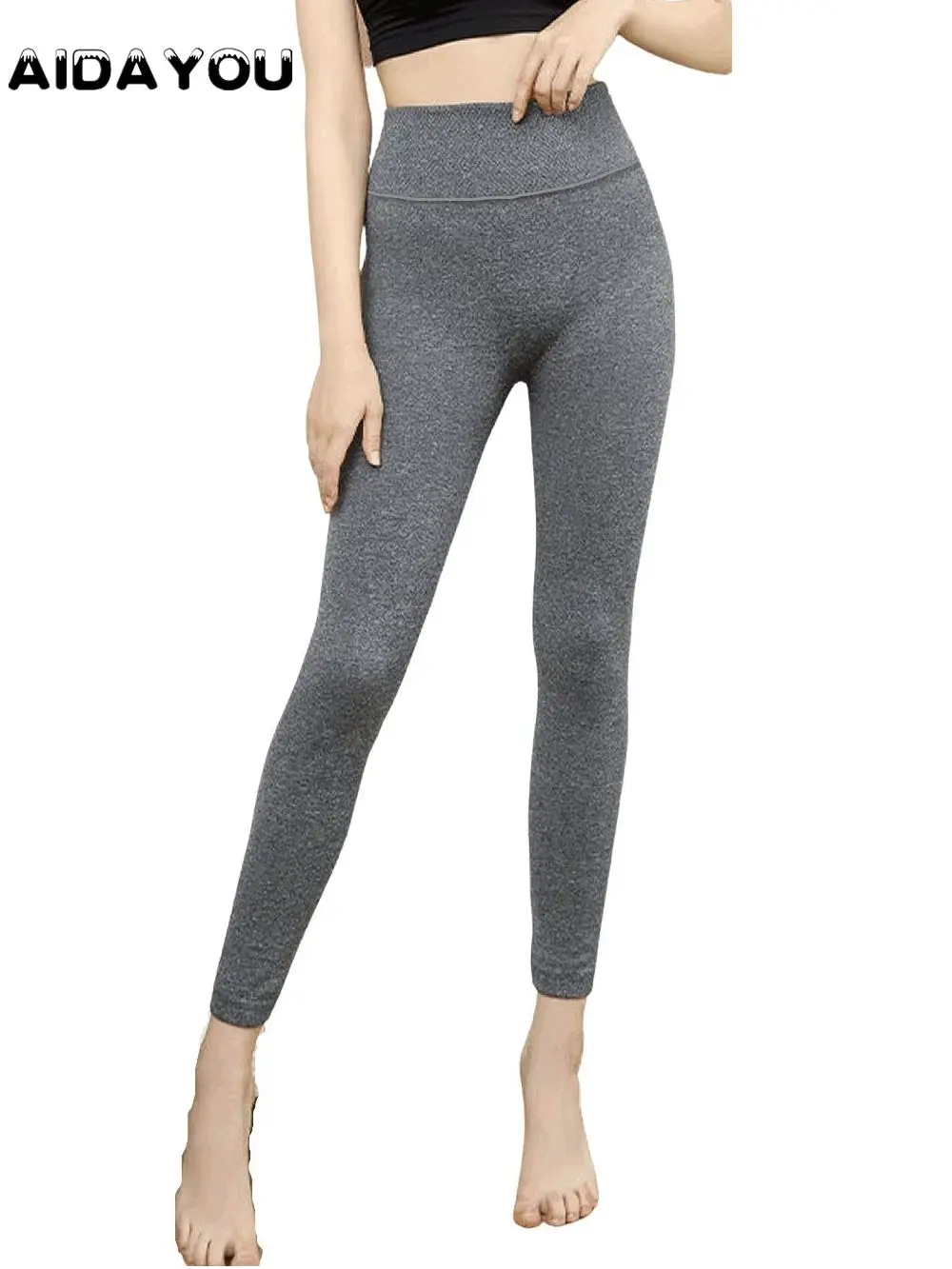 

Women's High Waist Leggings Thick Fleece Lined For Winter Autumn Casual Soft Stretch Warm Pants ouc2526