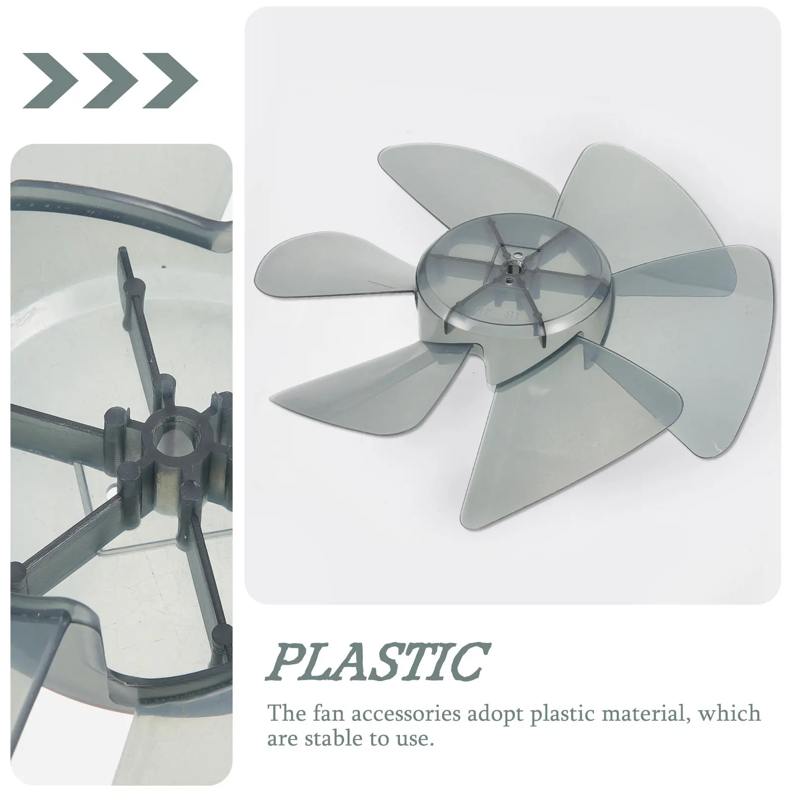 

6 лопастей для вентилятора: сменные пластиковые лопасти для напольных, настольных и колонных вентиляторов, сверхпрочные, долговечные, легко чистятся, просты в использовании.