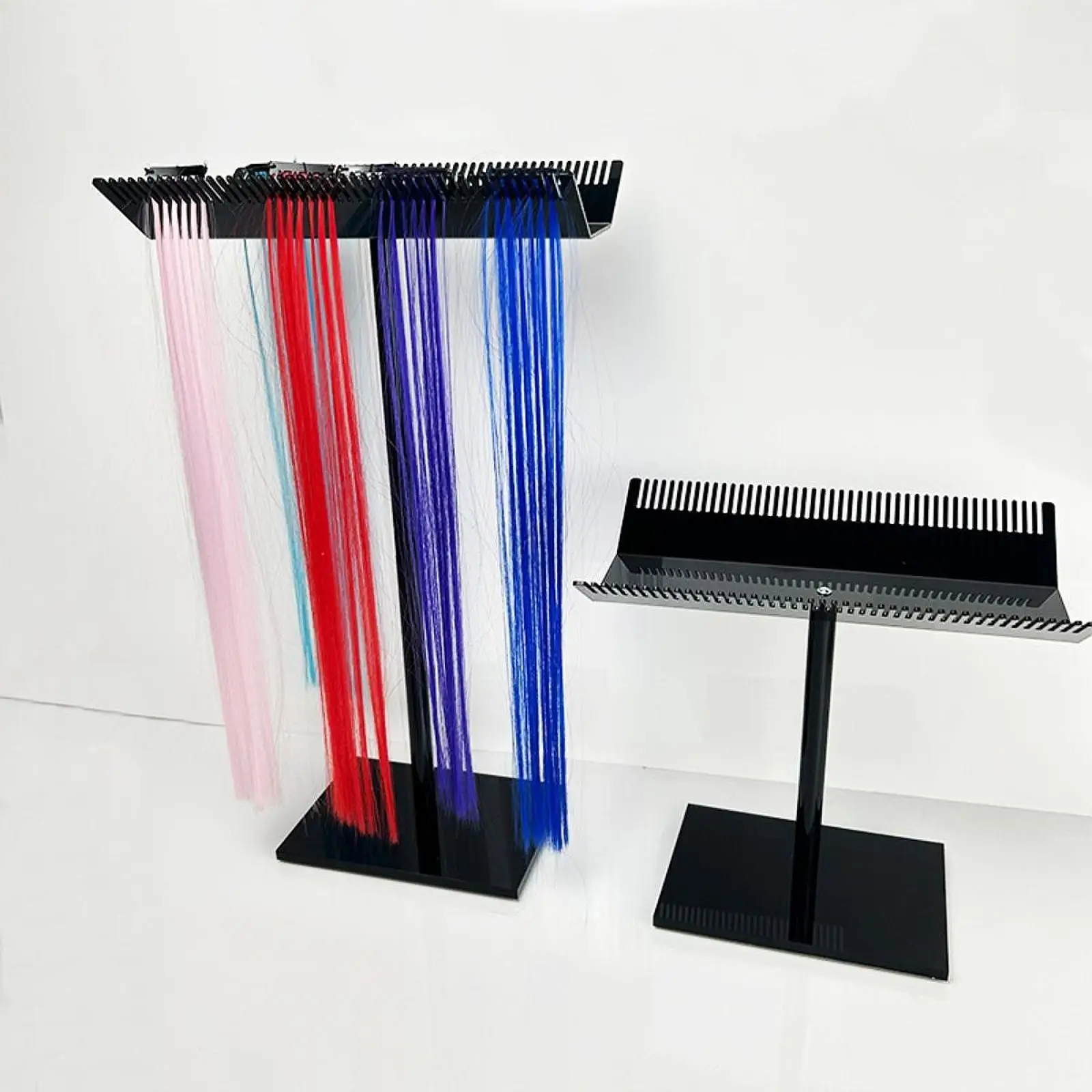 Hair Extension Stand Extension Display Holder for Weaving Curling Combing