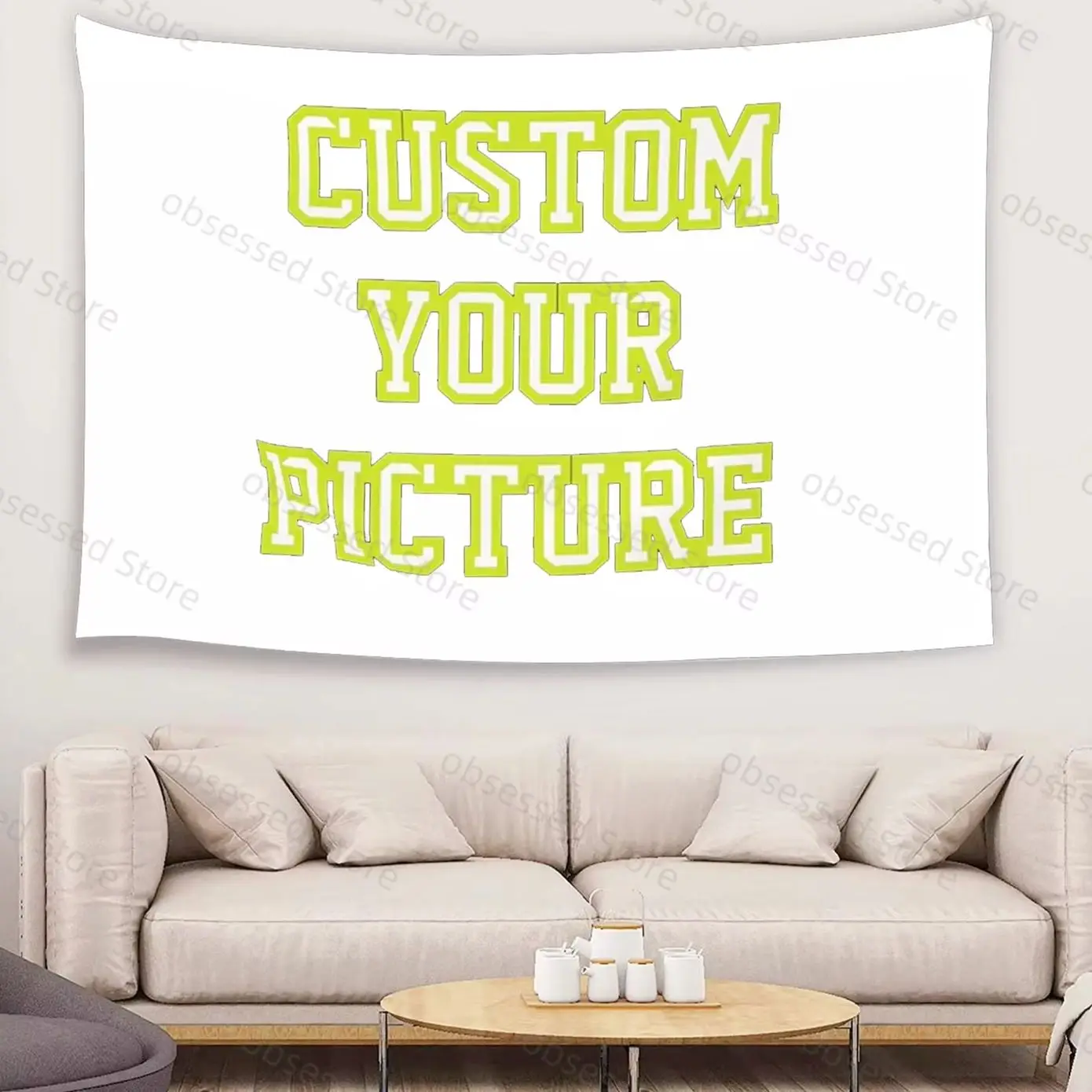 Customized Tapestry Printing for Your Pictures, Room Wall Hanging Decoration, Tapestry Customization, Home Textile Products