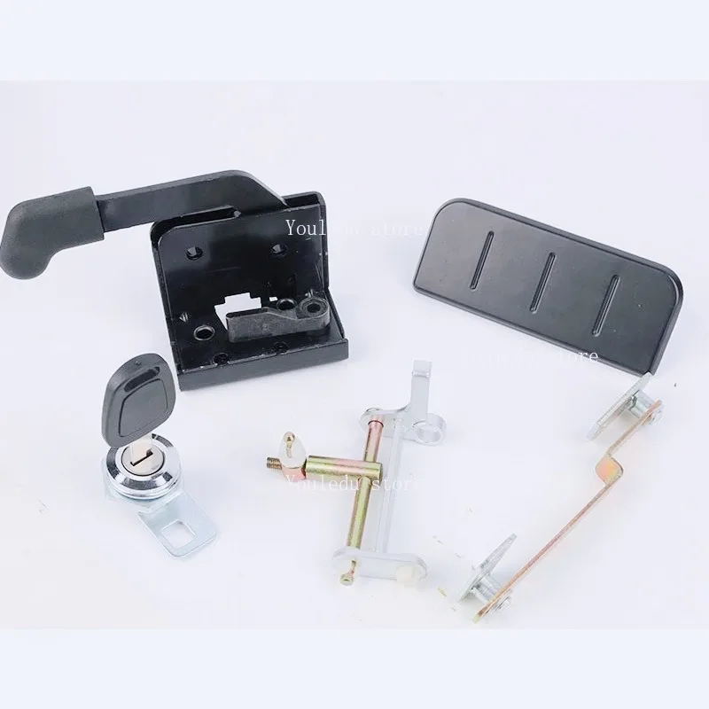 

Подходит для экскаватора Daewoo DH60/80-7, дверной замок кабины в сборе, внешняя ручка, цилиндр замка, аксессуары для замка обратного хода