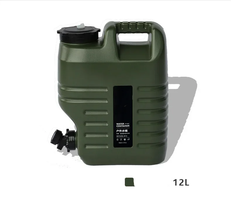 Hotsale 3.2 Gallon (12L) Water Container with Spigot Portable Camping Water Tank Emergency Water Storage for Camp Outdoor Hiking