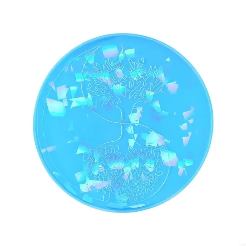 Diy Crystal Light Jewelry Ornaments Pendant Silicone Mold