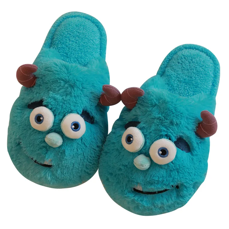 Monster Claw Plush Slippers Indoor Slippers Home Shoes Anime Wood Floor Women Men Winter Custom Warm Home Shoes Snow Shoes Home