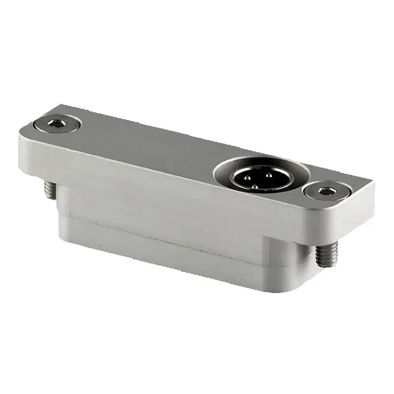 Custom Aluminium CNC Machining Service Black Anodised Aluminium Bracket Parts