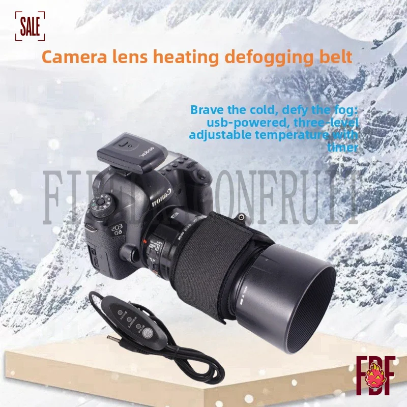 

Professional Camera Lens Heating Strip USB Powered Adjustable Warmth Anti Condensation Defogger and Winter Outdoor Photography